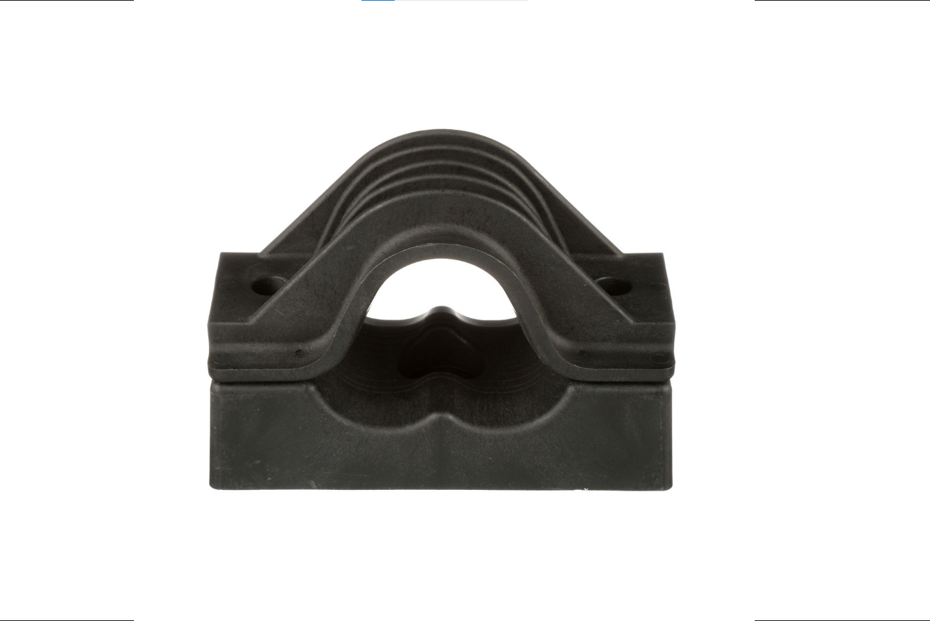 14. Polymer Trefoil Cable Cleat